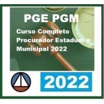 PGE PGM - Procurador Geral Estadual e Municipal (CERS 2022) Procuradoria Estadual e Municipal
